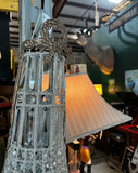 Bronze and Crystal Deer Head Stag Sconce