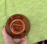 Ceramic Pottery Catchall and Jar Pair