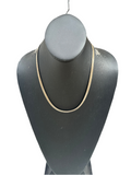 Thick Silver Simple Necklace