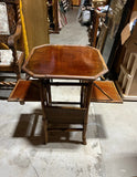 1970s English Tortoiseshell Bamboo Planter With Detachable Shelves