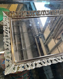 Mirrored Detailed Vanity Tray
