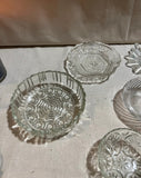 Collection of Small Glass Bowls- Set of 8