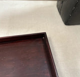 Wooden Square Simple Tray