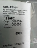 Vintage Red Coalesse Steelcase Abstract Chair