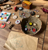 Large Instant Collection of Miniature Children's Toys, Collectables, and Handwritten Note