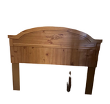 Full Size Panel Wood Carved Headboard