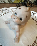 Vintage Ceramic Kewpie Nursery Room Baby Figurine