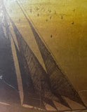 Pair of 1970s Framed Sailboat Prints