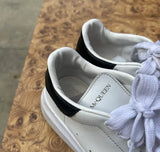 Pair of White Alexander McQueen Sneakers
