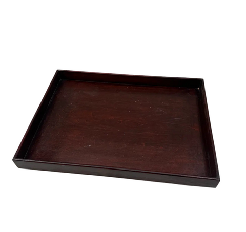 Wooden Square Simple Tray