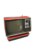Mid Century Modern Orange Zenith Television