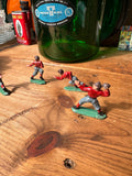 Collection of Small Vintage Football Player Figurines- Set of 4