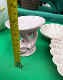 1970s Pink Shell Design Dish Collection