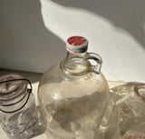 Collection of Vintage Milk Jars- Set of 4