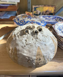 Vintage Biomorphic Cream Colored Vase