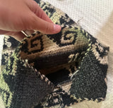 Vintage Handmade Winter Hat With Animal Details
