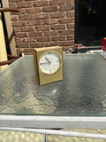 Tiffany's Gold Office Clock
