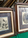 Early American Prints, Framed- Collection of 4