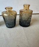 Instant Collection of Two-Toned Miniature Vases- Set of 4