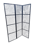 Fretwork black screen divider