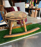 Petite Milking Stool Rocking Chair