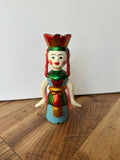 Small Moving Hand Painted Doll
