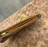 Large Gold Hand Bag