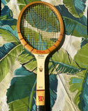 Vintage Collection of Wilson Tennis Rackets and Guard