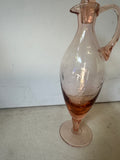 Pink Depression, Glass Petite Decanter