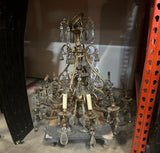 Grapes Pears Acanthus Leaf Large Italian Chandelier