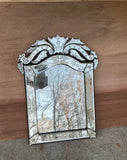 Antique French Venetian Mirror