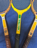 Trio of Vintage Chris Evert Wilson "Miss Chris" Tennis Rackets