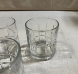 Trio of Simple Lowball Glasses