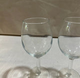 Pair of Simple Wine Glasses