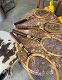 Collection of Vintage Wooden Bancroft Tennis Rackets- Set of 4