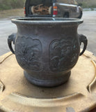 Japanese Showa Period Bronze Planter