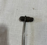 Small Silver and Wooden Doctors Claw Hammer Tool