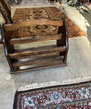 Country Living Wooden Magazine Rack