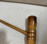 Vintage Hand Carved Wooden Pipe