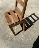 Small Vintage Wooden Collapsible Chair