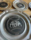 Pewter Collection of Alta Tennis Plates- Set of 12