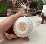 Milk Glass Decanter Style Avon Bottle
