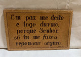 Cork Portuguese Psalm Decorative Piece
