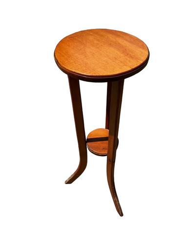 Minimalist Wooden Tall Plant Stand Scandinavian Style