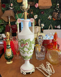 Trellis Ivy Design Floral Lamp