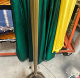 Vintage Brass Double Sided Floor Lamp