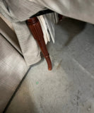 Pair of Gray Upholstered Side Chairs