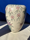 Asian Painted Vase Trio