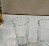 Pair of Simple Tall Glasses
