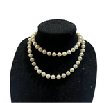 Vintage Simple Pearl Double Layered Necklace